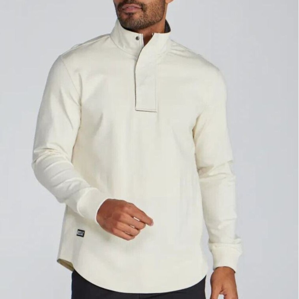 BYLT Basics Cream Lightweight Shirt Jacket